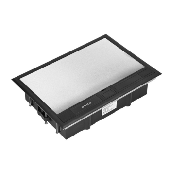 PUSZKA PODŁOGOWA NA GNIAZDA MODUŁOWE ORNO OR-GP-9203/SS